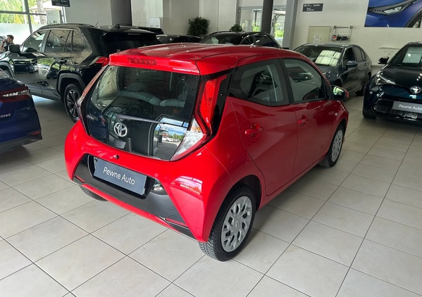 Toyota Aygo cena 48900 przebieg: 40200, rok produkcji 2021 z Nowe Miasto nad Pilicą małe 37